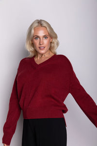 Chiara V-neck Cashmere Sweater