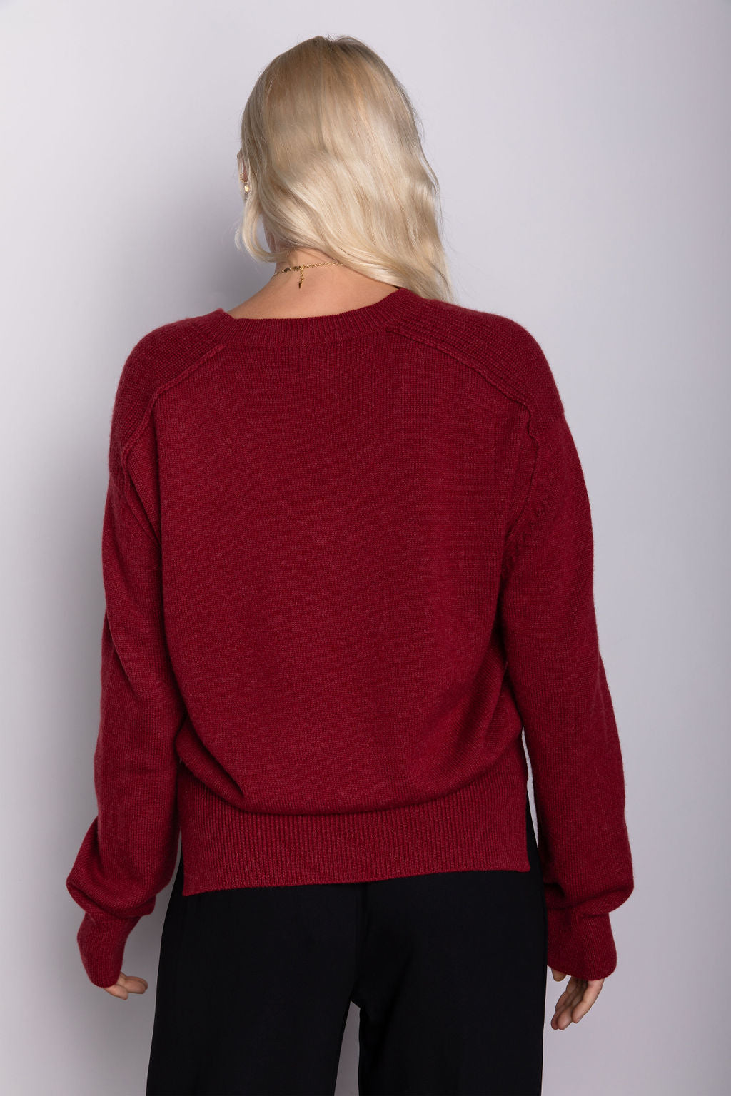 Chiara V-neck Cashmere Sweater