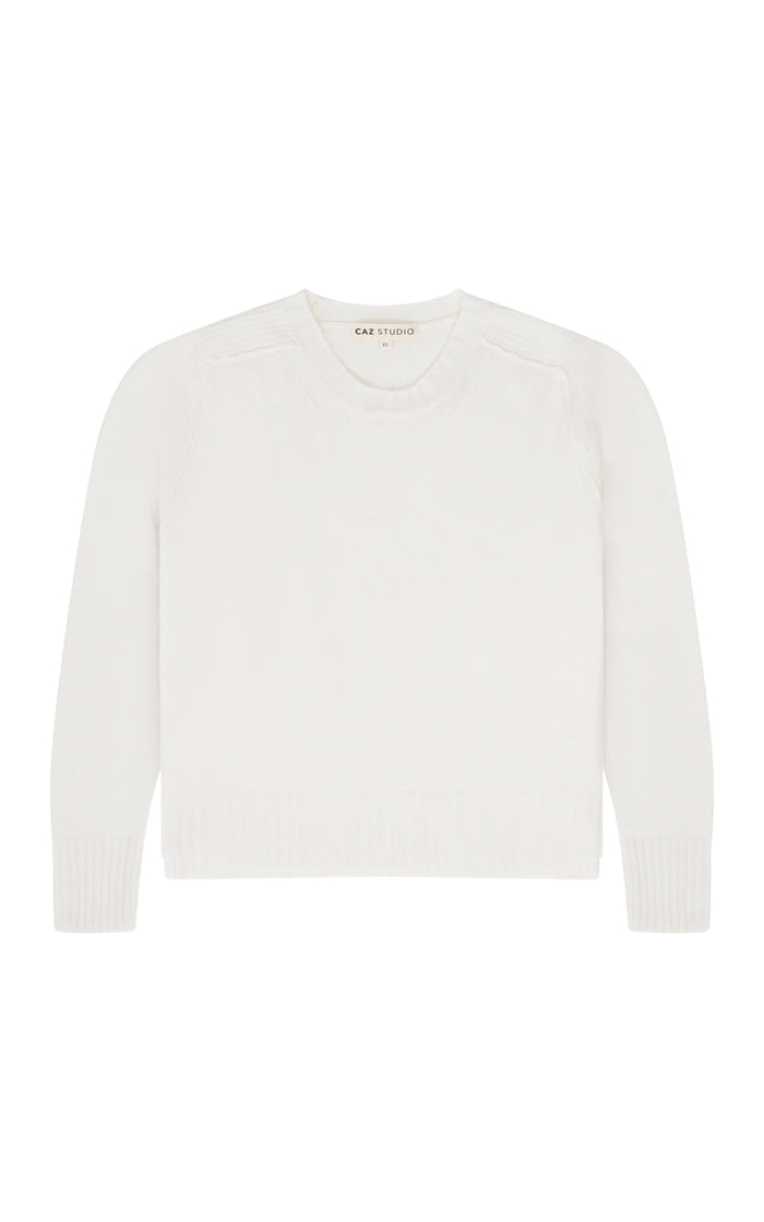 The Sabrina Pure Cashmere Crew-Neck Sweater
