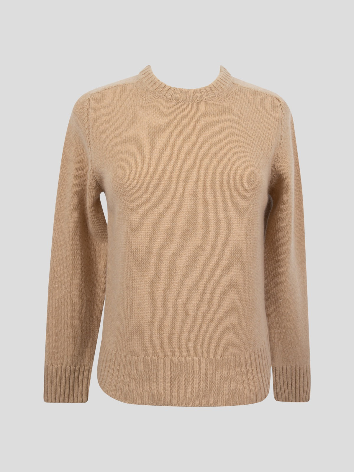 Luna Cashmere Crew-Neck Sweater
