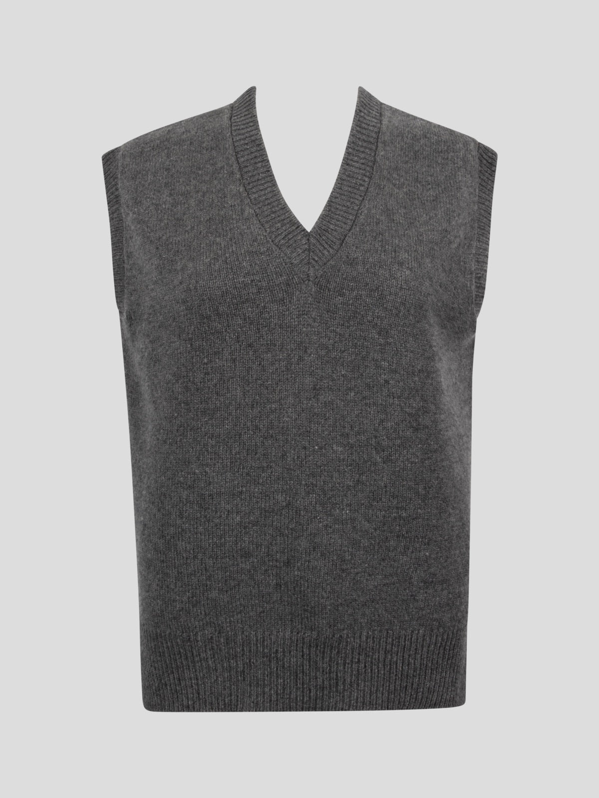 gloria-cashmere-v-neck-vest-grey-soft-lightweight-sale
