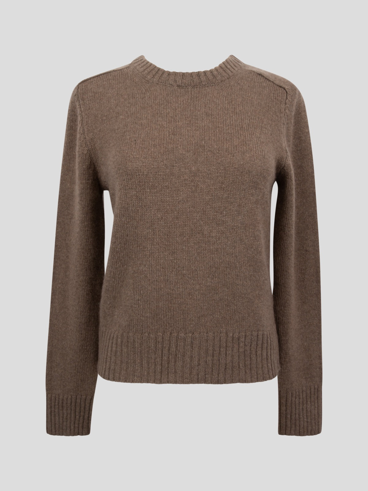 Luna Cashmere Crew-Neck Sweater