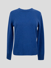 Luna Cashmere Crew-Neck Sweater