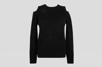 Sophia Cold-Shoulder Cashmere Sweater