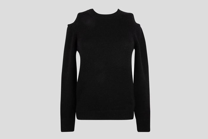 Sophia Cold-Shoulder Cashmere Sweater