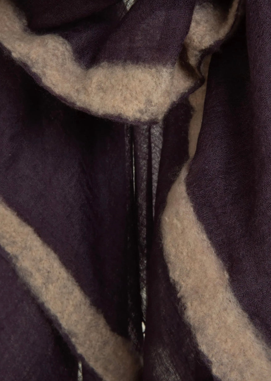 Milo Superfine Cashmere Shawl – Handwoven Luxury