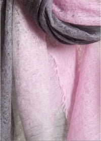 Luca Dip-Dyed Cashmere Shawl – Ombre Handwoven Wrap