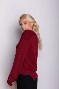 Chiara V-neck Cashmere Sweater