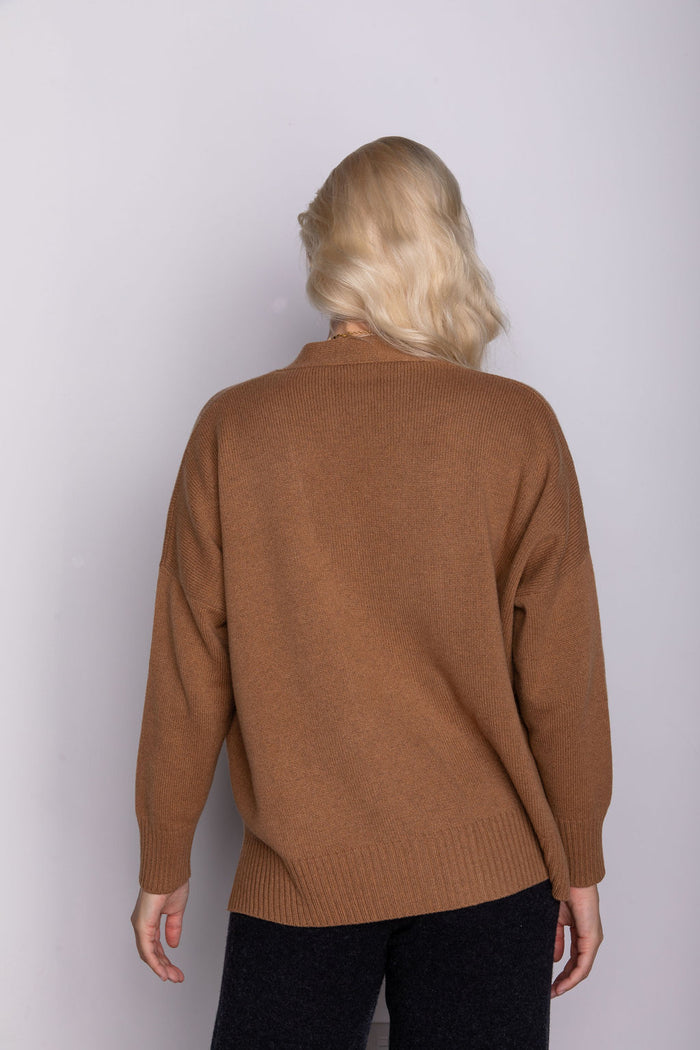 Emma Cashmere V-Neck Cardigan