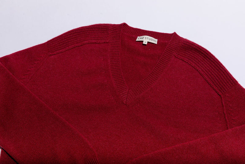 Chiara V-neck Cashmere Sweater