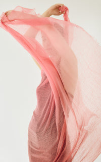 Luca Superfine Cashmere Shawl - Dip-Dyed