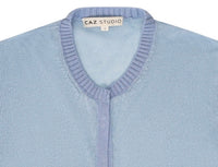 Alice Cashmere Blend Cardigan — Pale Blue