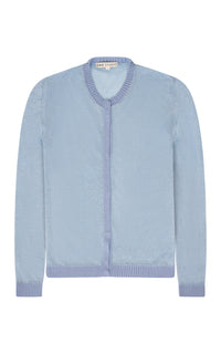 Alice Cashmere Blend Cardigan — Pale Blue