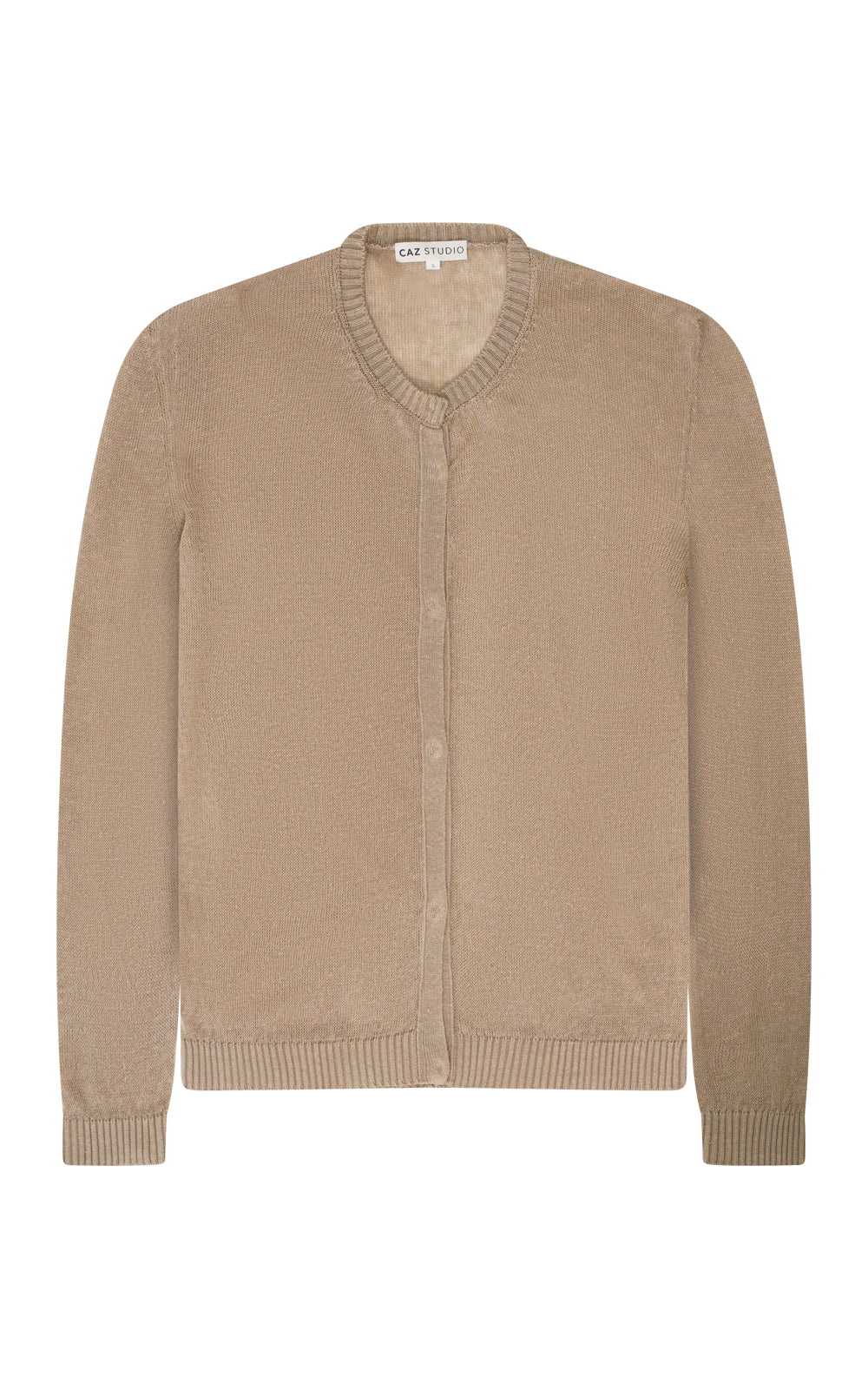 Alice Cashmere Blend Cardigan — Camel
