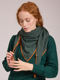 Enrica Cashmere Triangle Scarf