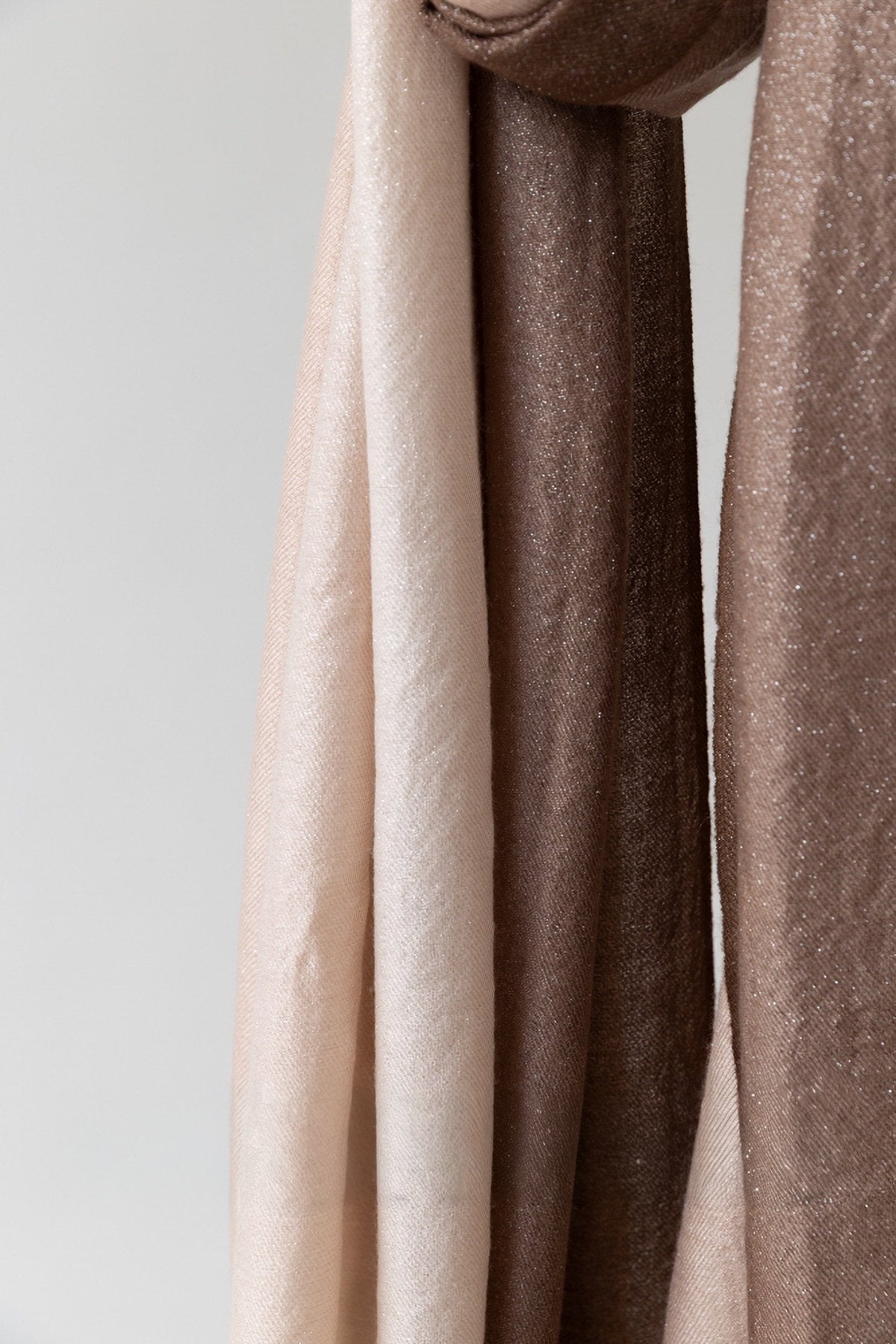 Lurex Ombré Cashmere Scarf