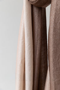 Lurex Ombré Cashmere Scarf