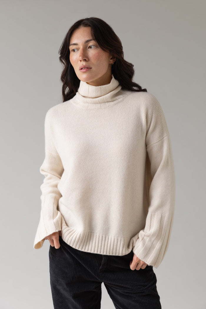 Giulia Cashmere Roll-Neck Sweater