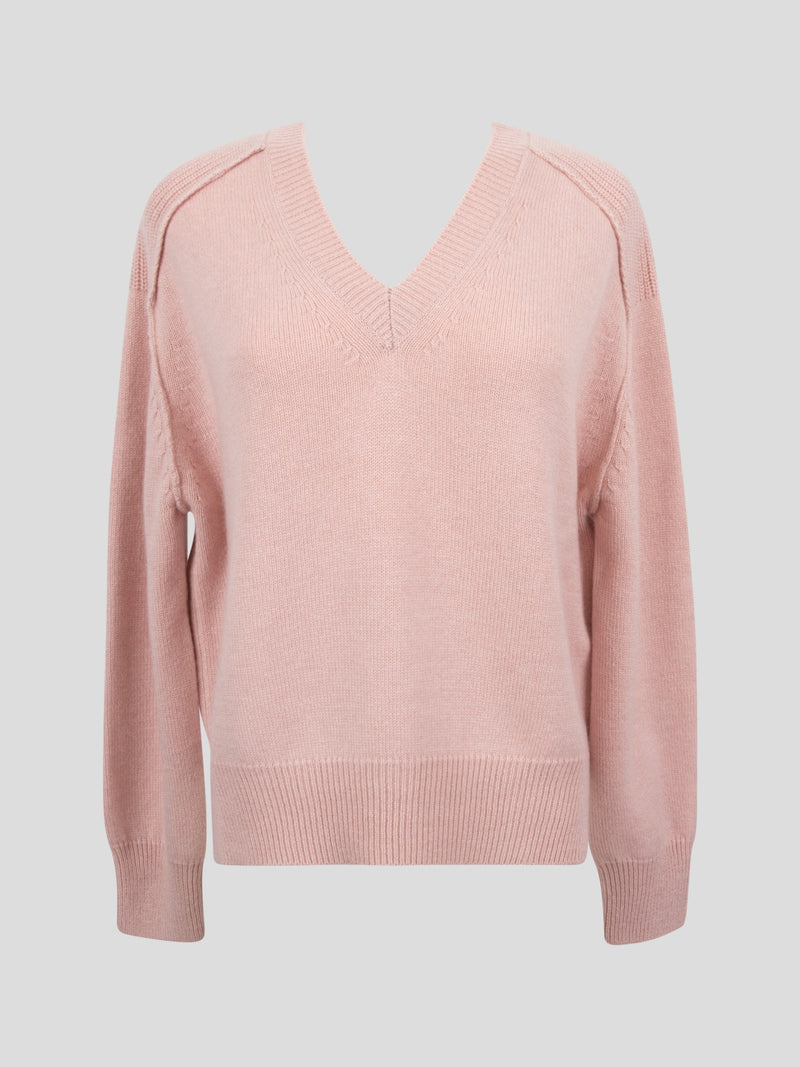 Chiara V-neck Cashmere Sweater