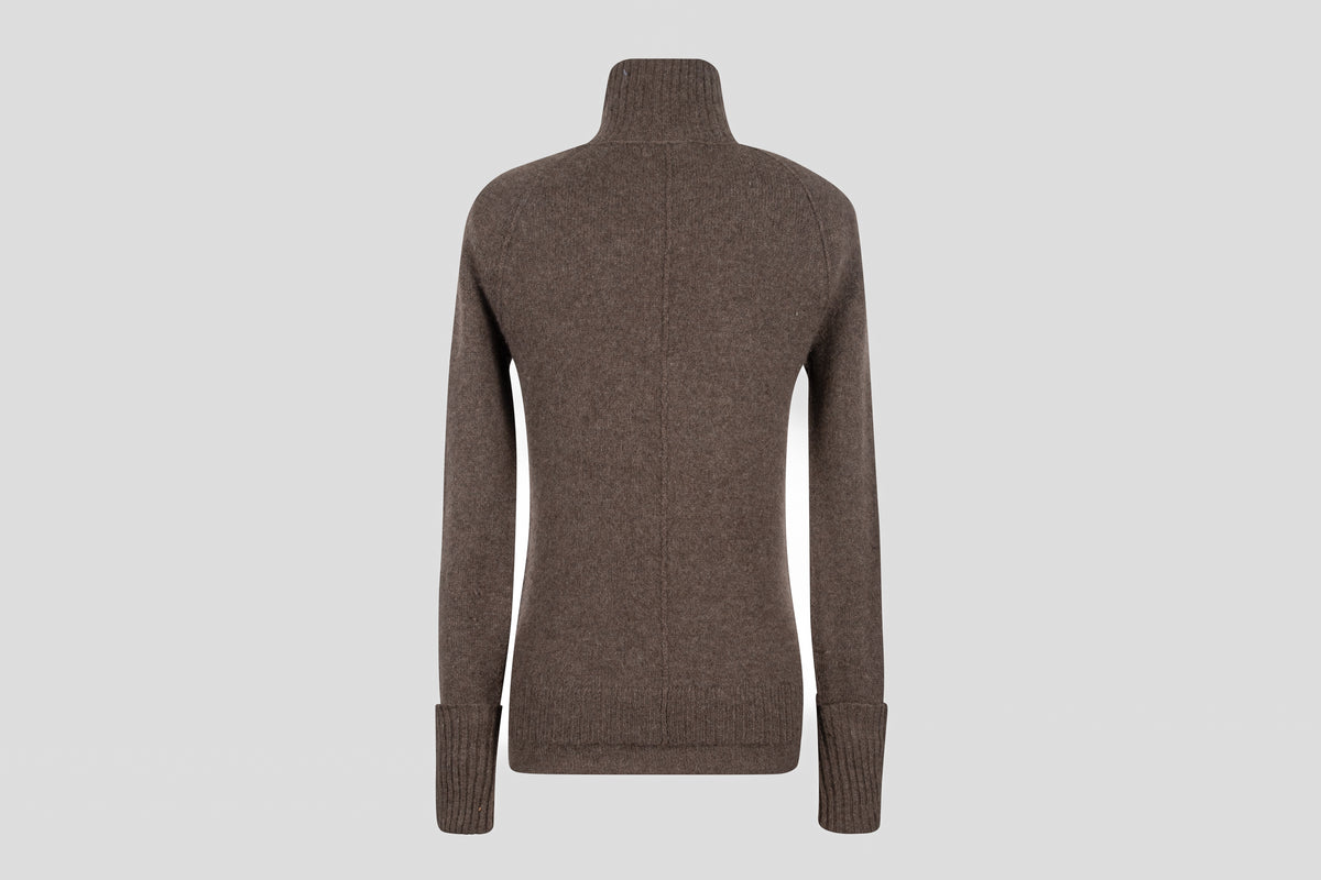 The Inhabit Funnel Neck Cardigan