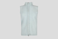 The Sleeveless cable knit gilet