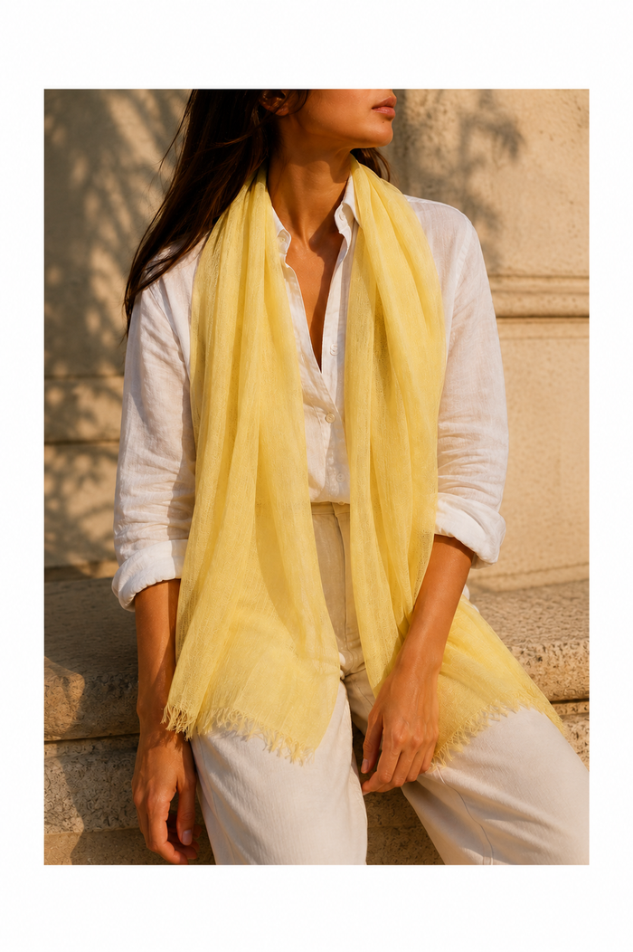 Elia Superfine Cashmere Scarf - Solis