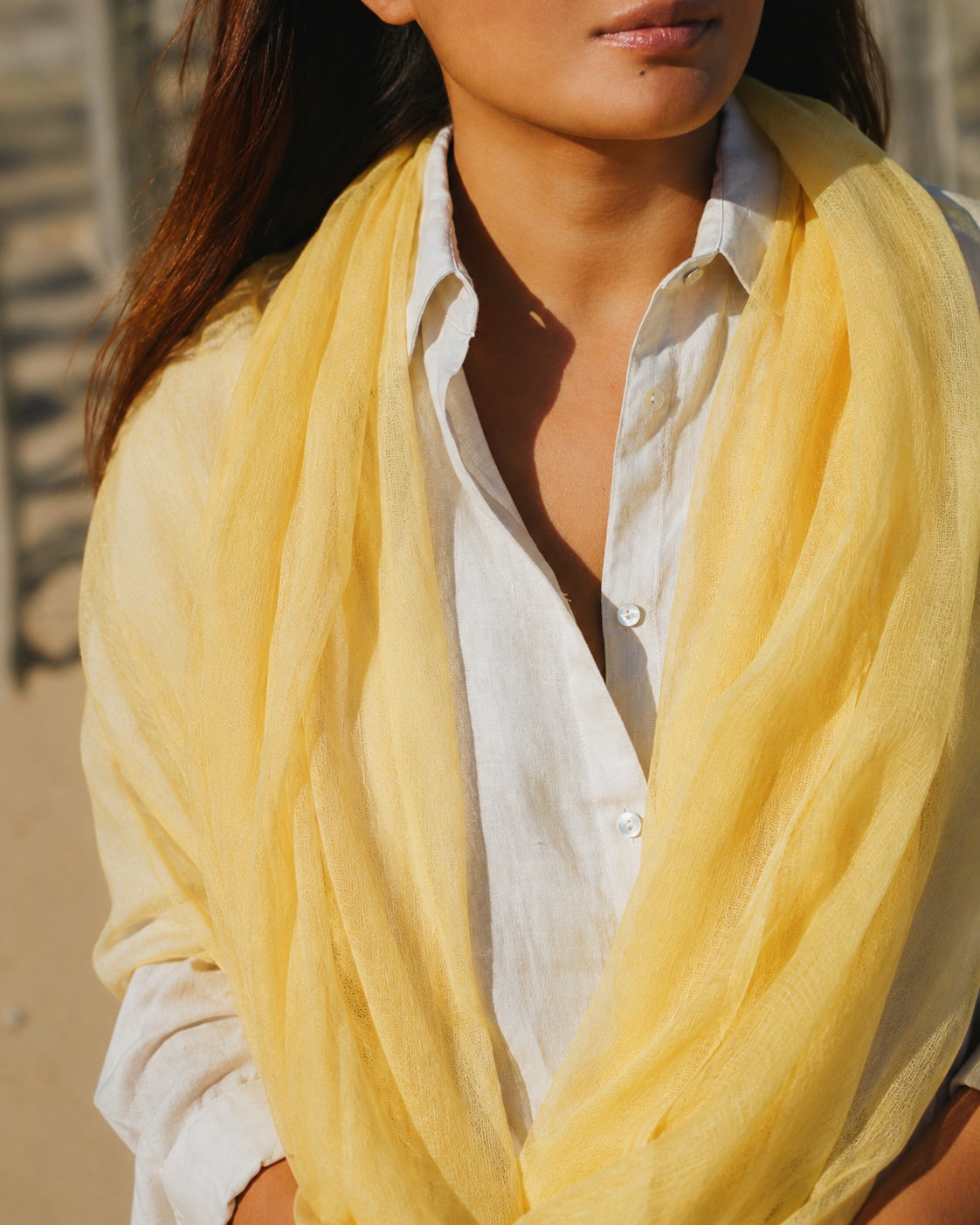 Elia Superfine Cashmere Scarf - Solis