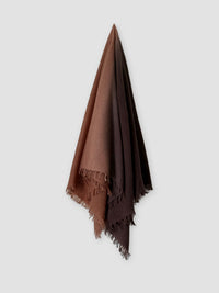 Mika Ombré Semi-Felted Cashmere Scarf