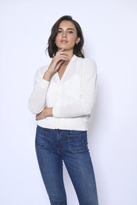 The Rita Cashmere Cardigan 100 Cashmere