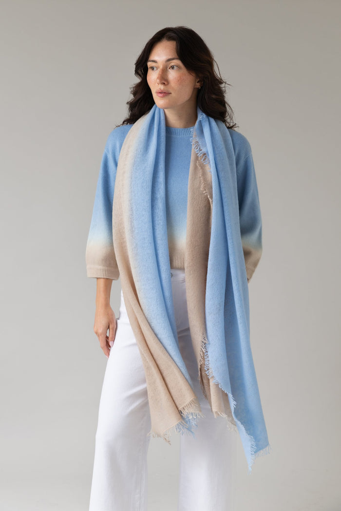 Eden Semi-Felted Cashmere Scarf