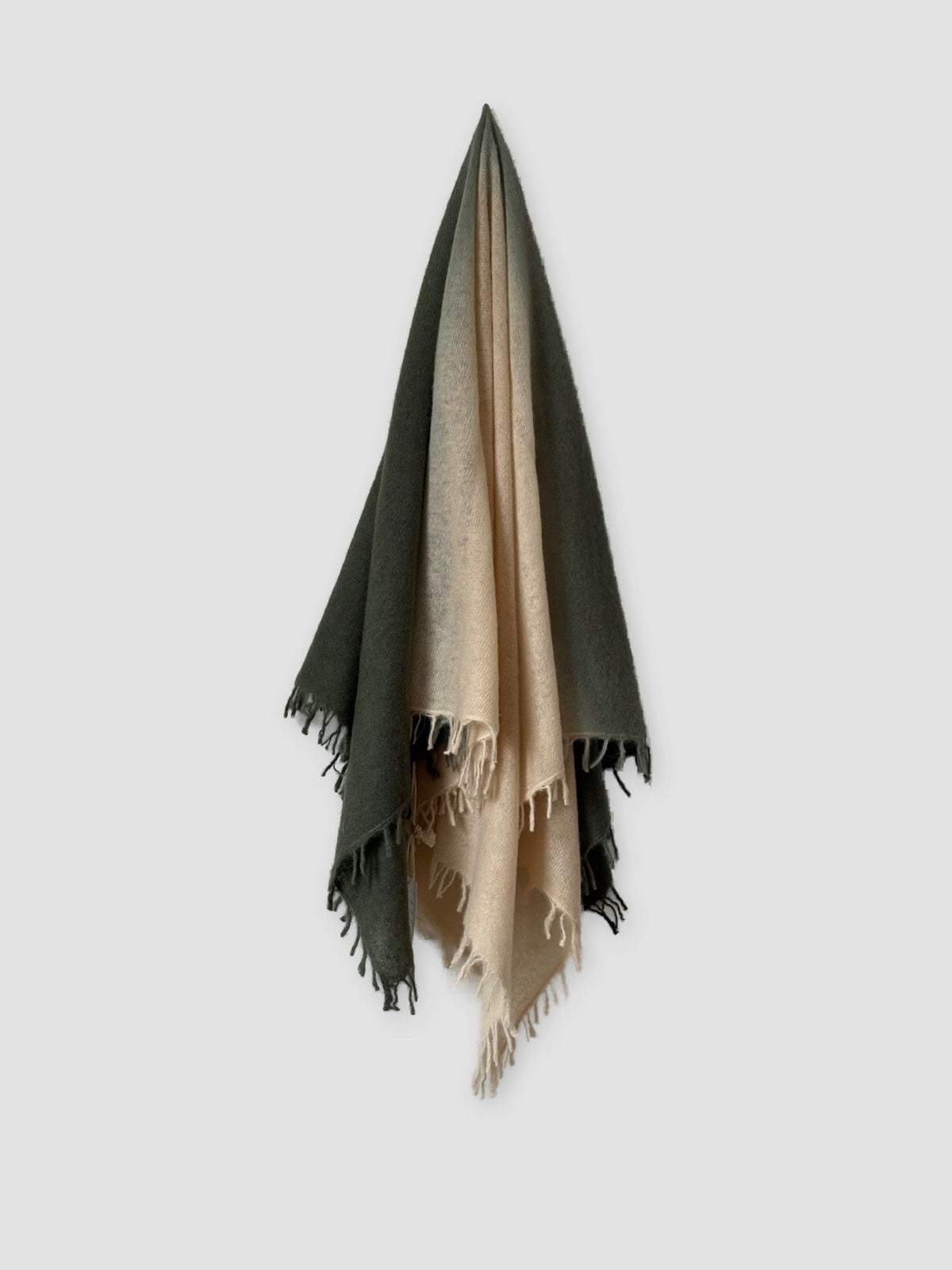 Mika Ombré Semi-Felted Cashmere Scarf