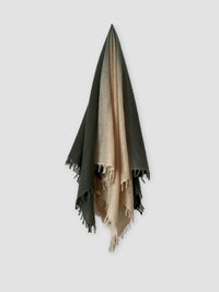 Mika Ombré Semi-Felted Cashmere Scarf