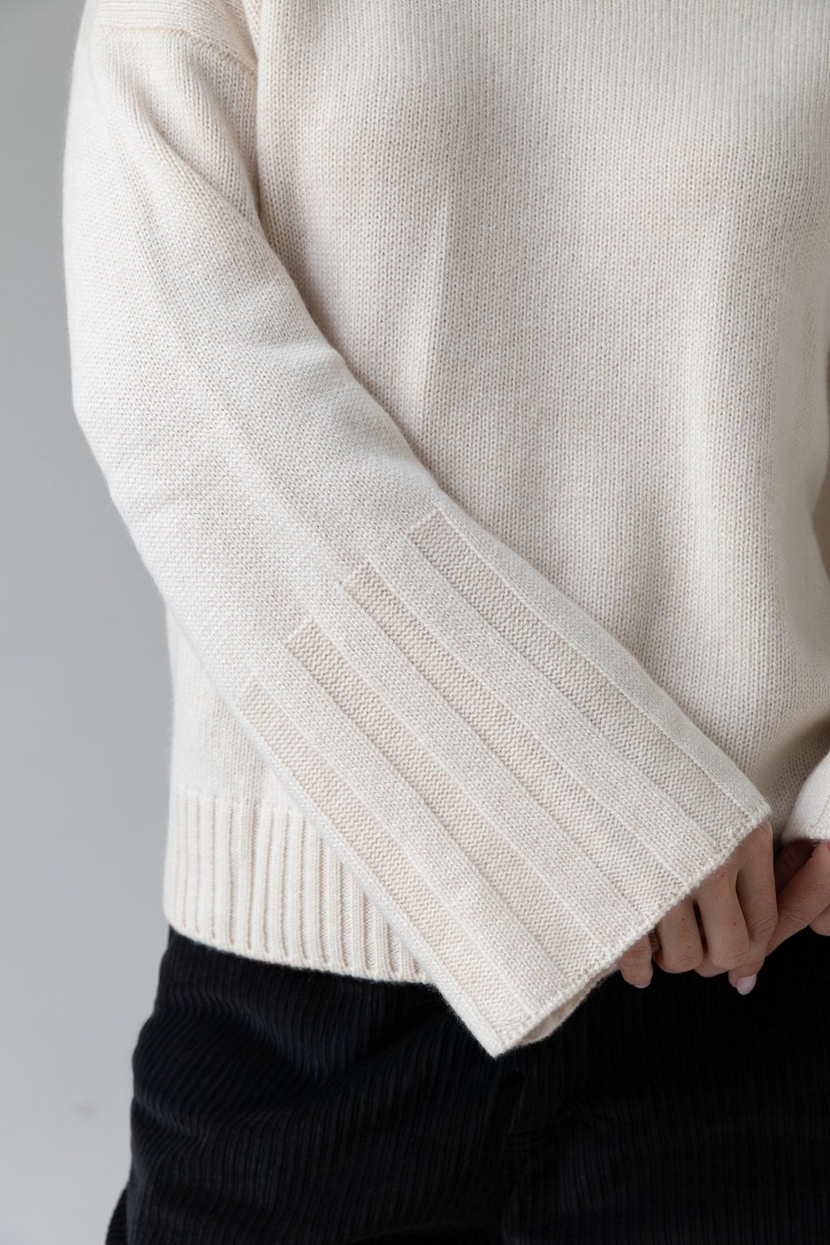 Giulia Cashmere Roll-Neck Sweater