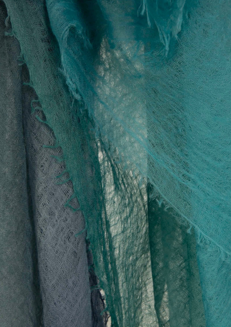 Ari Superfine Dip-Dyed Cashmere Scarf