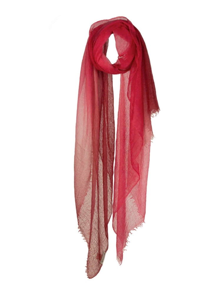 Ari Superfine Cashmere Scarf - Dip Dyed