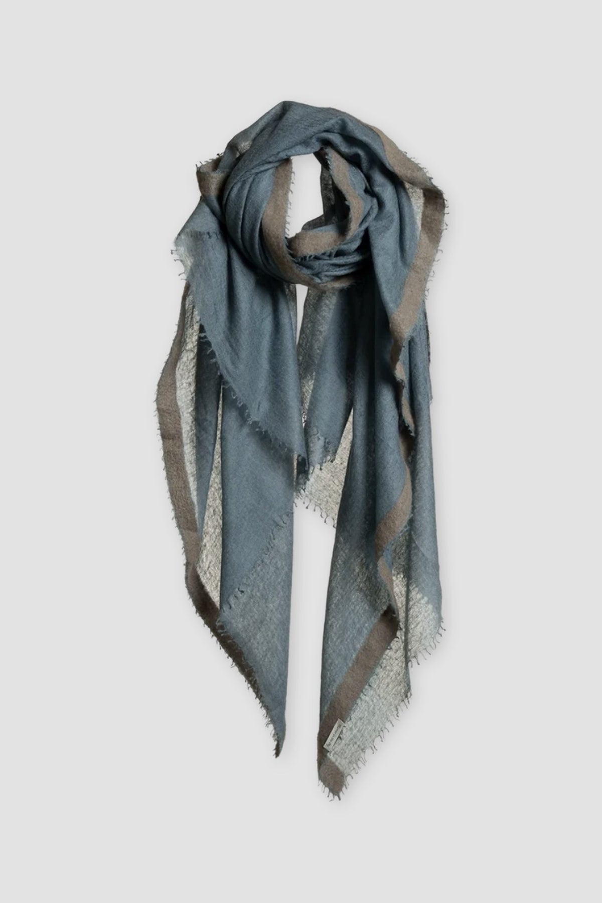 Milo Needle-Felted Superfine Cashmere Shawl