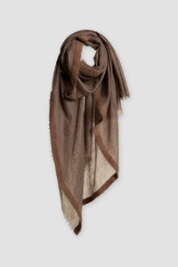 Milo Needle-Felted Superfine Cashmere Shawl