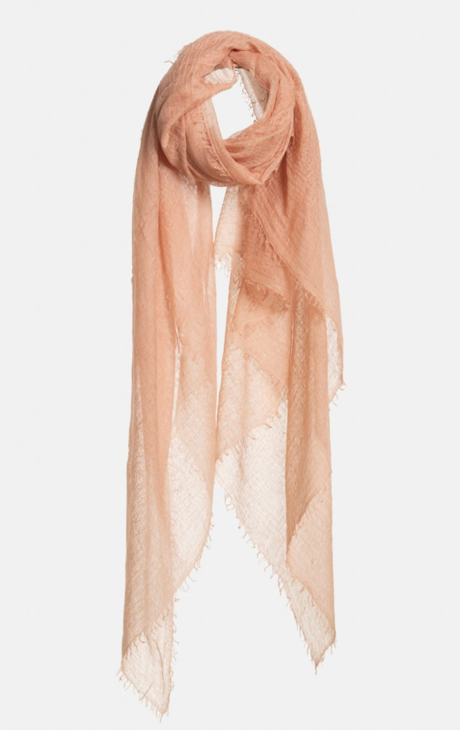 Elia Superfine Cashmere Scarf - Sunset Blush