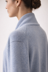Stella Cashmere Cardigan – Sky Blue