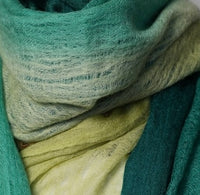 Luca Superfine Cashmere Scarf – Ocean Fern