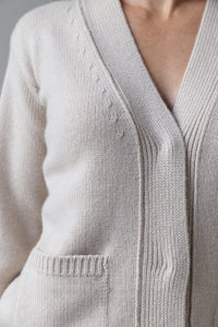 Isabella Cashmere V-Neck Cardigan