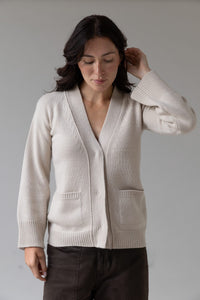 Isabella Cashmere V-Neck Cardigan