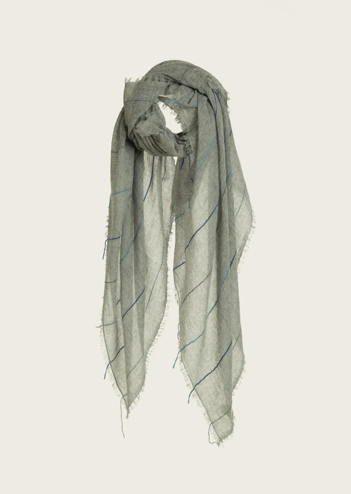 A gracefully lightweight cashmere scarf, offering unparalleled comfort and elegance for every occasion.